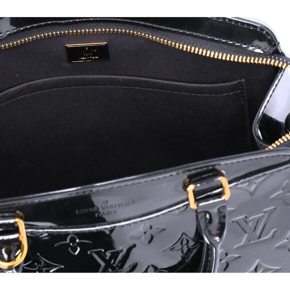 Louis Vuitton Brea PM Monogram Vernis Handbag M50600 Noir Patent Leather - Picture 2 of 10